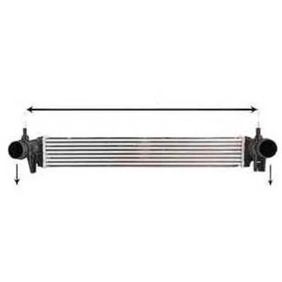 Intercooler AUDI A1 8X1,8XK 2010->2018 Radiator intercooler S1 (690x113x80) Perioada 2015 2016 2017 2018
