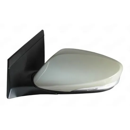 Oglinda HYUNDAI i30 2012->2017 Oglinda exterioara electrica cu incalzire cu rabatare electrica pentru vopsit (cu semnal si lampa podea) STANGA Perioada 2013 2014 2015 2016 2017