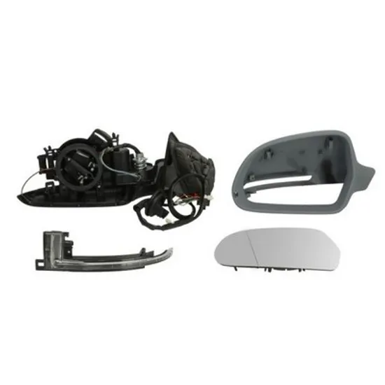 Oglinda AUDI A3 8P1 2003->2012 Oglinda exterioara electrica cu incalzire pentru vopsit (cu semnal) 3 usi 2010-(8 PIN) STANGA Perioada 2010 2011 2012