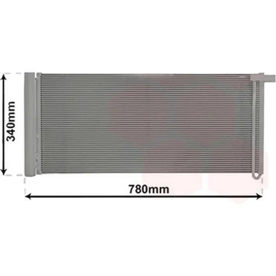 Radiator aer conditionat OPEL COMBO X19 2018-> 1.2 96KW 131CP , pentru motor F 12 XHT (EB2ADTS) perioada 2019 2020,2021,2022,2023 2024