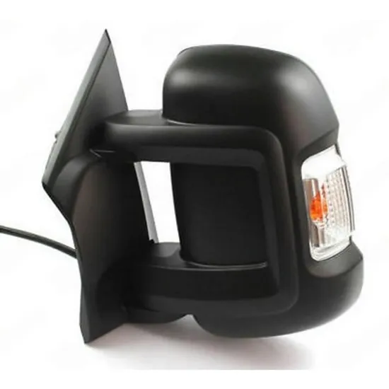 Oglinda PEUGEOT BOXER 2006-> Oglinda exterioara manuala scurt (cu semnal si senzor) cu lampa pozitie (16W) STANGA Perioada 2006 2007 2008 2009 2010 2011 2012 2013 2014
