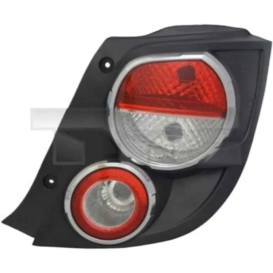 Lampa stop spate dreapta CHEVROLET AVEO hatchback T300 2011-> perioada 2011 2012 2013 2014 2015 2016 pana la an de fabricatie 2015, cromat, pentru 5 usi,