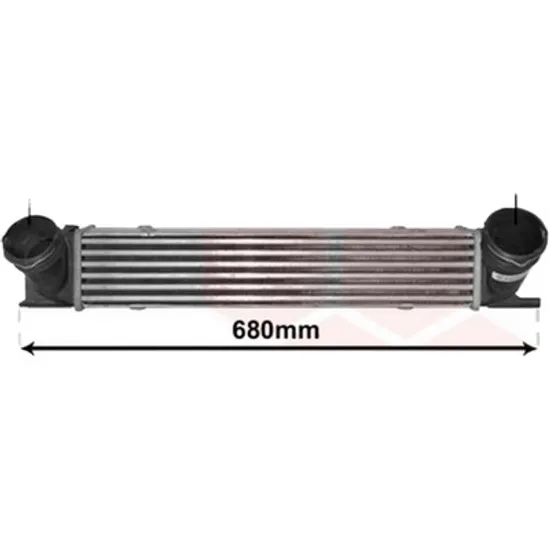 Intercooler BMW 1 E87 2004->2011 123 d 150KW 204CP , pentru motor N47 D20 B, N47 D20 D perioada 2007 2008,2009,2010 2011