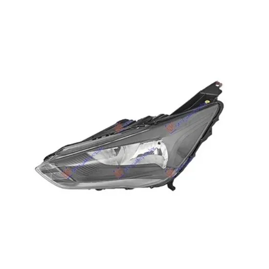 Faruri FORD C-MAX 2 2010->2019 Far reglaj electric negru cu lampa daylight LED (VALEO) stanga 2014-> Perioada 2014 2015 2016 2017 2018 2019