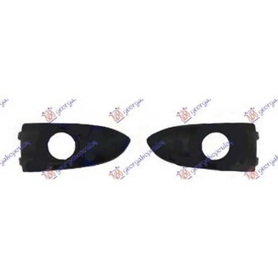 Grila Bara PEUGEOT 301 2017-> Grila bara fata laterala (cu gauri proiector) (SET) Perioada 2017 2018 2019 2020 2021 2022 2023