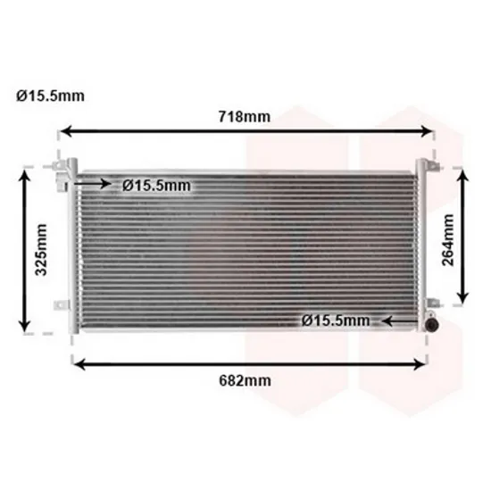 Radiator Aer Conditionat IVECO DAILY 3 1999->2007 Radiator aer conditionat diesel (70x31x18) ->2003 Perioada 1999 2000 2001 2002 2003 2004 2005 2006