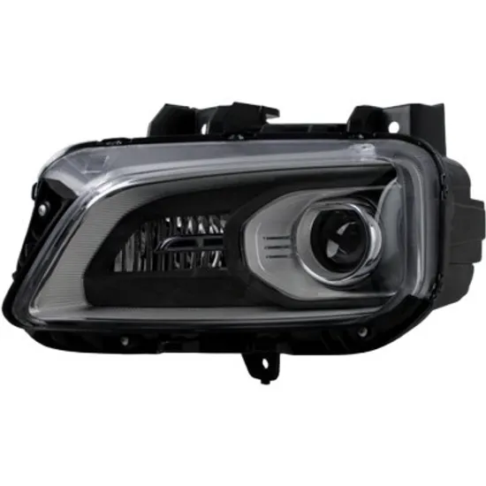 Far stanga HYUNDAI KONA 2017-> perioada 2017 2018 2019 2020 2021 2022 cu motor reglaj, cu reglaj electric, cu bec H7, cu bec LED
