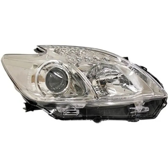 Far dreapta TOYOTA PRIUS 3 2008->2020 perioada 2008 2009 2010 2011 2012 2013 de la an de fabricatie 2011, fara motor reglaj, semnal transparent, cu reglaj electric, cu bec H11, cu bec HB3