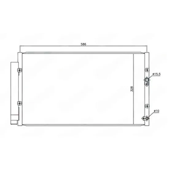Radiator Aer Conditionat SUBARU BRZ ZN6/ZC6 2012-> Radiator condensator aer conditionat 2.0i benzina manuala (565x325x16) Perioada 2012 2013 2014 2015 2016 2017