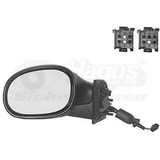 Oglinda CITROEN C3 1 2002->2012 Oglinda exterioara stanga, cu reglaj electric/incalzire rabatabila electric Perioada 2002 2003 2004 2005 2006 2007 2008 2009
