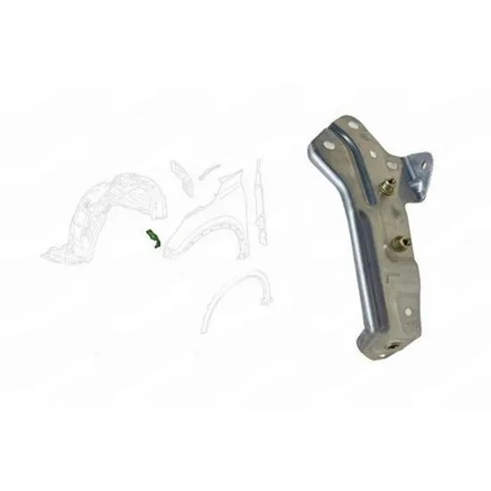 Suport Aripa fata NISSAN X-TRAIL T33 2021-> Suport Aripa fata (aluminiu) DREAPTA Perioada 2021 2022 2023 2024 2025