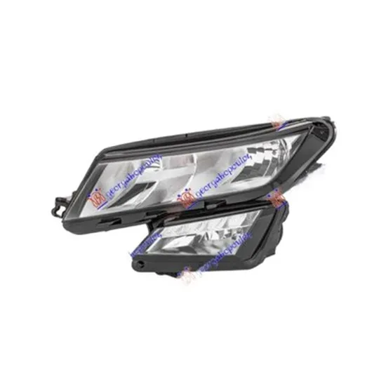 Faruri SKODA KODIAQ 2016-> Far reglaj electric cu lampa daylight LED (HELLA) stanga Perioada 2016 2017 2018 2019 2020 2021 2022