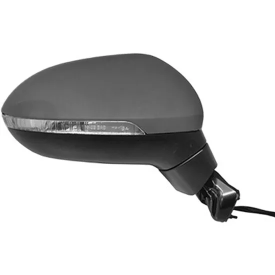 Oglinda exterioara dreapta VW PASSAT B8 2014-> perioada 2014 2015 2016 2017 2018 2019 , cu semnal, numar pini 8, prevopsit grund, cu incalzire