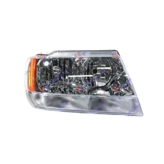 Faruri JEEP GRAND CHEROKEE 2 1998->2005 Far dreapta, cu reglaj, HB4A/3A, ptr Limited (10.98-05.05) Perioada 1998 1999 2000 2001 2002 2003 2004