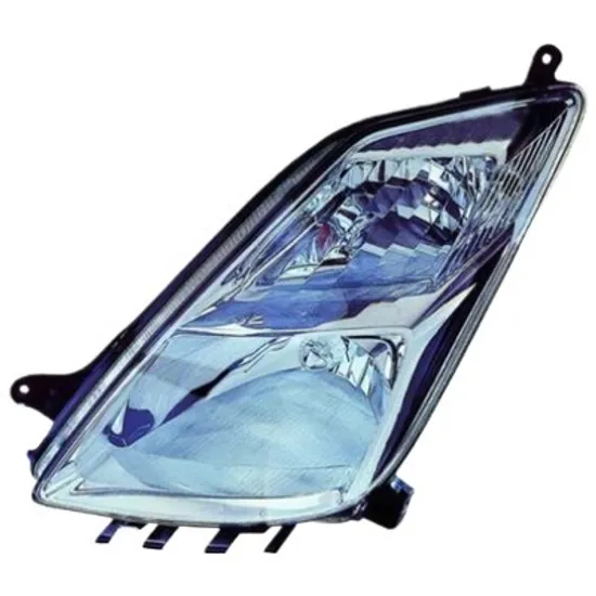 Far stanga TOYOTA PRIUS 2 2003->2009 perioada 2003 2004 2005 2006 2007 2008 2009 pana la an de fabricatie 11/2005, fara motor reglaj, semnal transparent, cu reglaj electric, cu bec H4