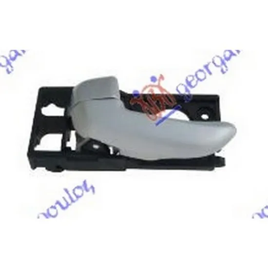 Maner Usa HYUNDAI i10 2007->2013 Maner usa fata/spate interior argintiu dreapta Perioada 2007 2008 2009 2010 2011 2012 2013