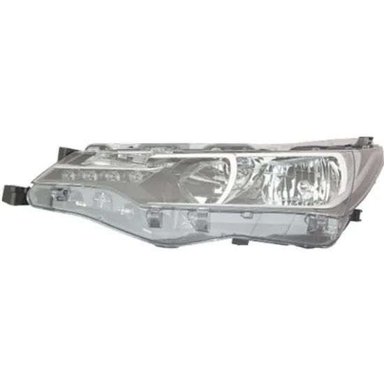 Far stanga TOYOTA COROLLA E18 2013->2019 perioada 2013 2014 2015 2016 2017 2018 de la an de fabricatie 2016, cu motor reglaj, cu reglaj electric, cu bec H11/HB3