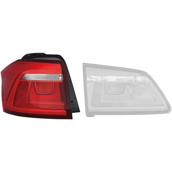 Lampa stop spate stanga VW GOLF 7 SPORTSVAN 2014-> perioada 2014 2015 2016 2017 2018 2019 pana la an de fabricatie 2017, semnal rosu/galben, exterior