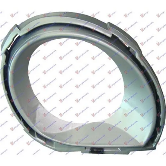 Ornament Proiector VW TOUAREG 2002->2010 Rama proiector stanga argintie 2007-> Perioada 2002 2003 2004 2005 2006 2007 2008 2009 2010
