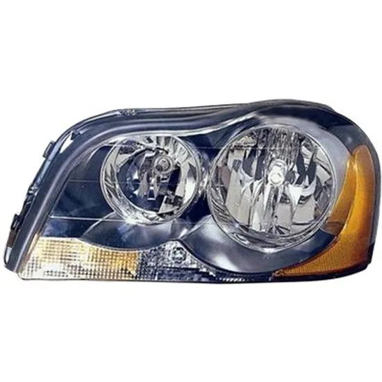 Far stanga VOLVO XC90 1 2002->2014 perioada 2002 2003 2004 2005 2006 2007 2008 2009 2010 2011 2012 2013 2014 cu motor reglaj, semnal galben, cu reglaj electric, cu bec H7/H7