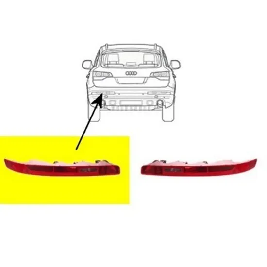 Stop Ceata Spate AUDI Q7 2006->2015 Lampa ceata spate stanga Perioada 2006 2007 2008 2009