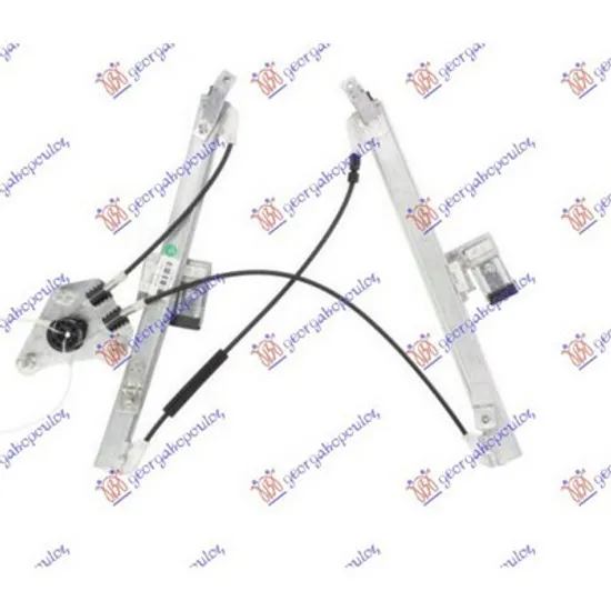 Macara Usa SEAT LEON 2005->2012 Macara usa fata reglaj electric pentru 5 usi fara motor stanga Perioada 2005 2006 2007 2008 2009 2010 2011 2012