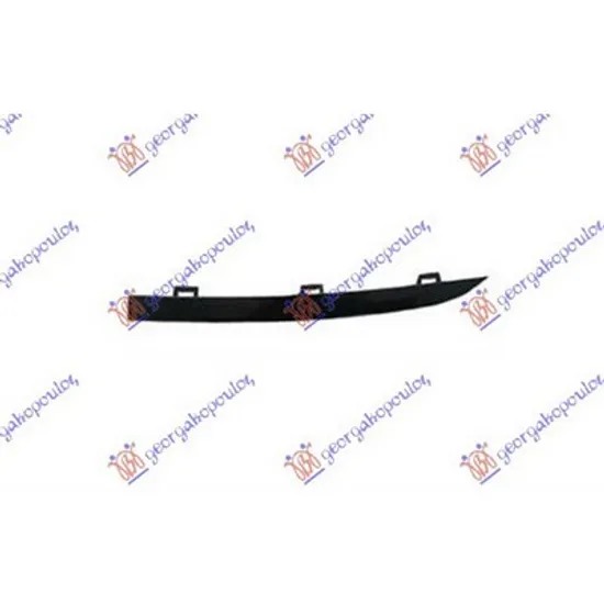 Ornament Grila FIAT LINEA 2006-> Bandou grila fata superioara negru stanga Perioada 2013 2014 2015 2016 2017 2018
