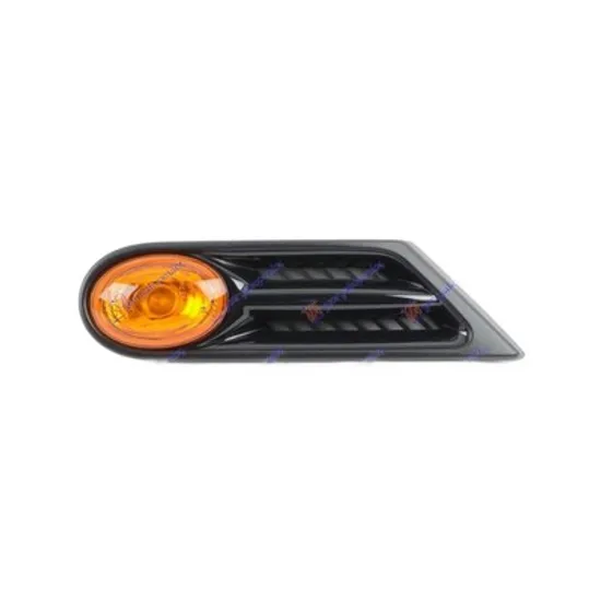 Semnalizator MINI MINI cupe R58 2010->2015 Semnal lateral galben cu rama E dreapta Perioada 2011 2012 2013 2014
