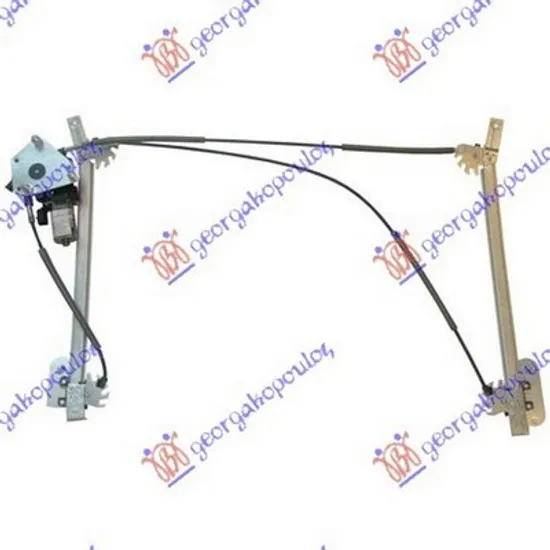 Macara Usa MINI MINI COOPER R50, R53 2001->2006 Macara usa fata 3 usi electrica EUROPE dreapta, Perioada 2001 2002 2003 2004 2005 2006