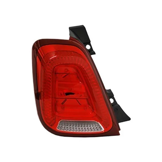 Lampa stop spate stanga FIAT 500 C 2009-> perioada 2009 2010 2011 2012 2013 2014 de la an de fabricatie 07/2015, semnal rosu/galben,