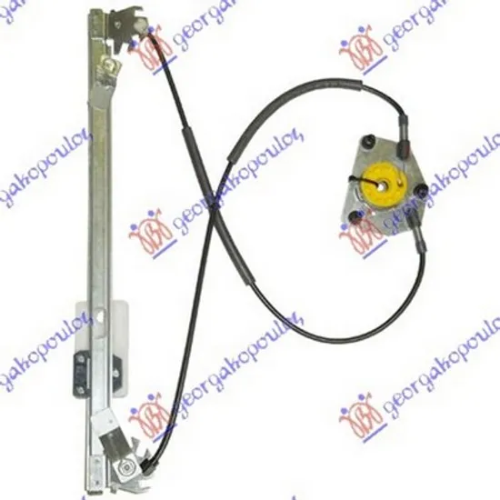 Macara Usa VW AMAROK 2010-> Macara geam usa spate electrica fara motor EURO dreapta, Perioada 2010 2011 2012 2013 2014 2015 2016