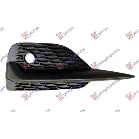 Grila Bara NISSAN QASHQAI 2 2013->2020 Grila bara fata lateral negru (cu senzori parcare) dreapta Perioada 2017 2018 2019 2020 2021 2022 2023