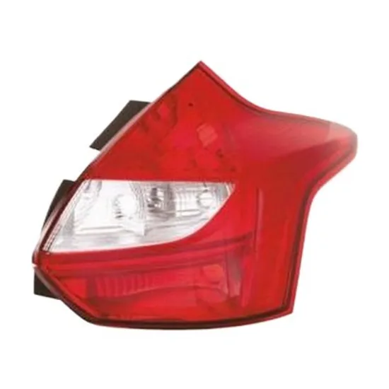 Lampa stop spate dreapta FORD FOCUS 3 2010->2019 perioada 2010 2011 2012 2013 2014 2015 2016 2017 2018 pana la an de fabricatie 2015, semnal transparent, pentru 3/5 usi, cu bec LED