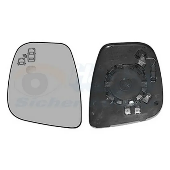 Sticla Oglinda TOYOTA PROACE 2016-> Geam oglinda exterioara cu incalzire cu senzor de banda stanga Perioada 2016 2017 2018 2019 2020 2021 2022