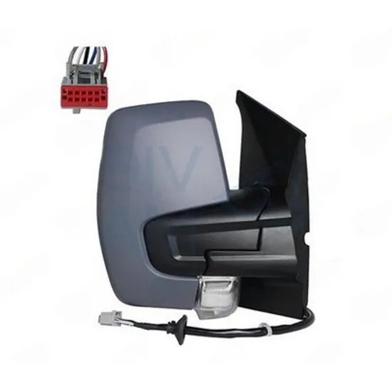 Oglinda FORD TRANSIT CUSTOM 2012-> Oglinda exterioara electrica cu incalzire pentru vopsit (cu semnal) DREAPTA Perioada 2018 2019 2020 2021 2022 2023