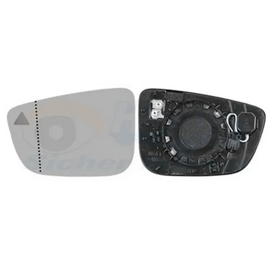 Sticla Oglinda BMW 3 G20 2018-> Geam oglinda exterioara cu incalzire cu senzor de banda (ASPH.GLASS) stanga Perioada 2018 2019 2020 2021 2022