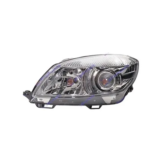 Faruri SKODA FABIA 2 2006->2014 Far cu reglaj electric H7 adaptiv HELLA stanga, 2010->2014 Perioada 2010 2011 2012 2013