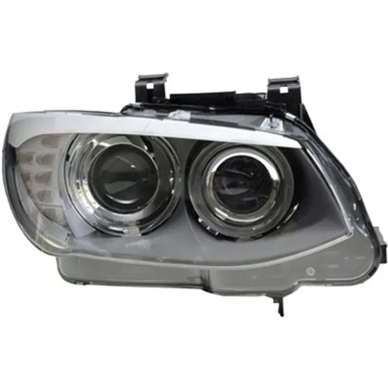 Far dreapta BMW 3 Cabriolet E93 2006->2013 perioada 2010 2011 2012 2013 , fara motor reglaj, fara unitate de control Xenon, cu xenon, semnal alb, cu reglaj distanta iluminare automat, adaptiv, cu bec D1S tub descarcare gaze, cu bec LED