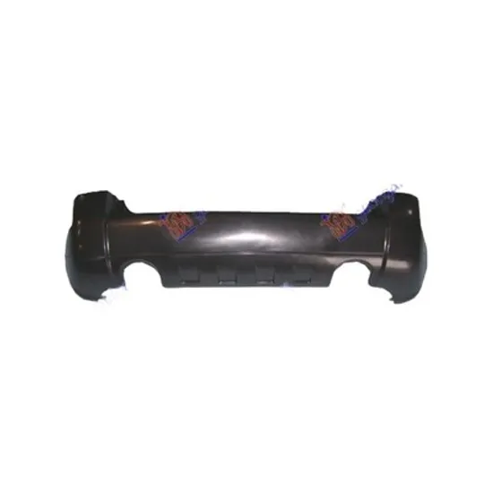 Bara Spate HYUNDAI TUCSON 2004->2012 Bara spate pt vopsit pt doua tevi esapament cu gauri ornament treapta Perioada 2004 2005 2006 2007 2008 2009 2010 2011 2012 2013 2014