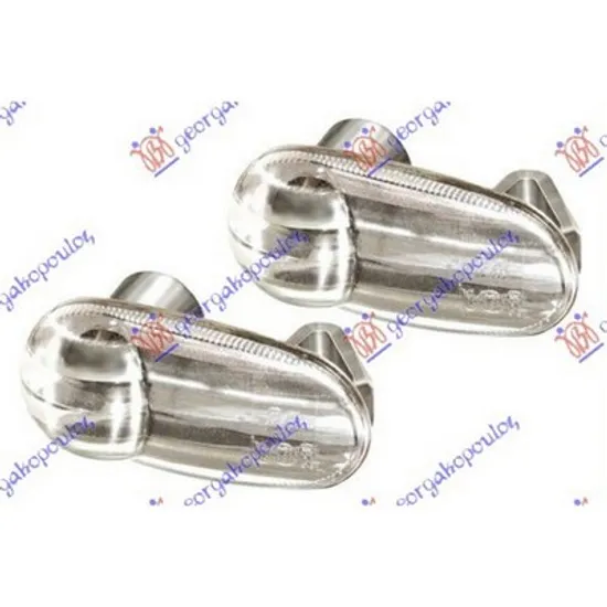 Semnalizator ALFA ROMEO 147 2000->2010 Semnal lateral set cromat ->2004 Perioada 2001 2002 2003 2004 2005