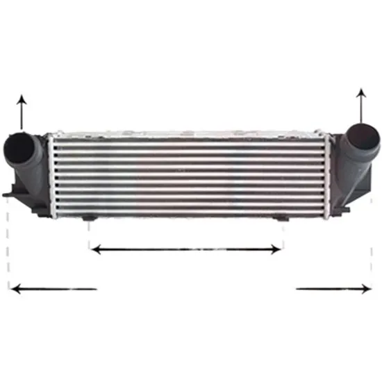 Intercooler BMW 5 F10 2009->2016 pentru 528 i, 528i M Sport, perioada 2011 2012 2013 2014 2015 2016