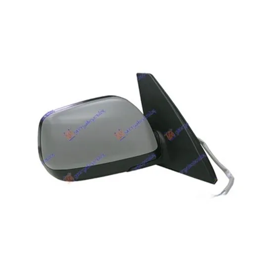 Oglinda TOYOTA RAV 4 II 2000->2005 Oglinda exterioara electrica cu incalzire rabatabila electric pentru vopsit dreapta, Perioada 2000 2001 2002 2003 2004 2005 2006
