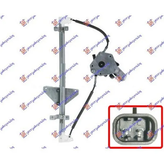 Macara Usa SSANGYONG ACTYON 1 2005->2013 Macara geam usa spate electrica (EUROPE) dreapta Perioada 2006 2007 2008 2009 2010 2011 2012 2013
