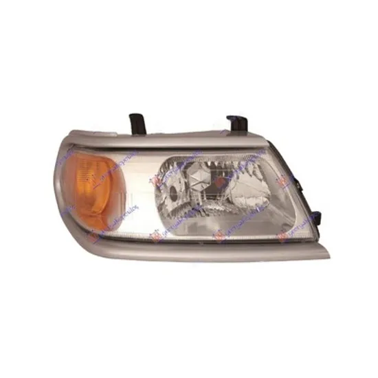 Faruri MITSUBISHI PAJERO SPORT 1 1996->2012 Far cu rama gri dreapta, 2000->2006 Perioada 2000 2001 2002 2003 2004 2005 2006