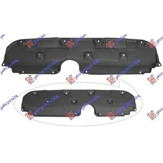 Scut Motor LEXUS NX 1 2014->2020 Scut motor fata PLASTIC Perioada 2014 2015 2016 2017 2018 2019 2020 2021 2022 2023