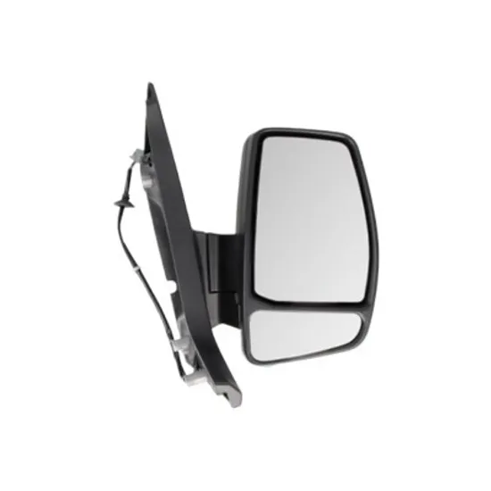 Oglinda exterioara stanga FORD TRANSIT 2013-> perioada 2013 2014 2015 2016 2017 2018 , semnal galben, cu semnal, numar pini 6, brat oglinda scurt, cu incalzire,