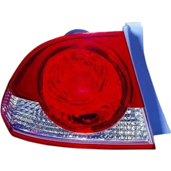 Lampa stop spate dreapta HONDA CIVIC SEDAN 8 2005->2012 perioada 2006 2007 2008 2009 2010 2011 , rosu, semnal alb, de la an de fabricatie 2003, exterior, cu bec W21/5W, cu bec WY21W