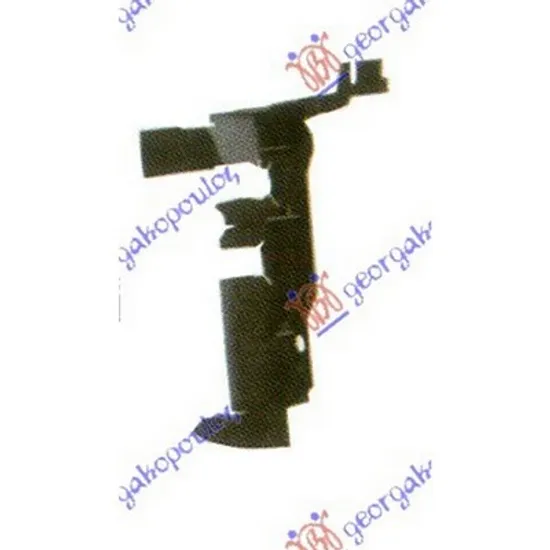 Admisie Aer SKODA OCTAVIA 2 2004->2013 Suport admisie aer radiator PLASTIC 2008->2013 dreapta Perioada 2008 2009 2010 2011 2012