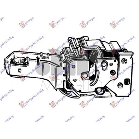 Broasca Usa ALFA ROMEO GIULIETTA 2010->2020 Mecanism inchizator usa fata inchidere centralizata -cu alarma stanga Perioada 2010 2011 2012 2013 2014 2015 2016 2017 2018 2019 2020