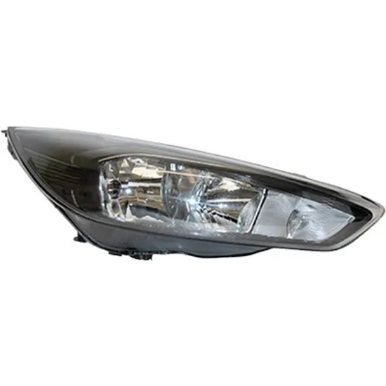 Far dreapta FORD FOCUS 3 2010->2019 perioada 2010 2011 2012 2013 2014 2015 2016 2017 2018 de la an de fabricatie 10/2014, cu motor reglaj, fumuriu, semnal transparent, cu reglaj electric, cu bec H7/H1